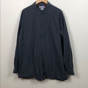 Columbia Mens Casual Button-Down Shirt 2XL Tall